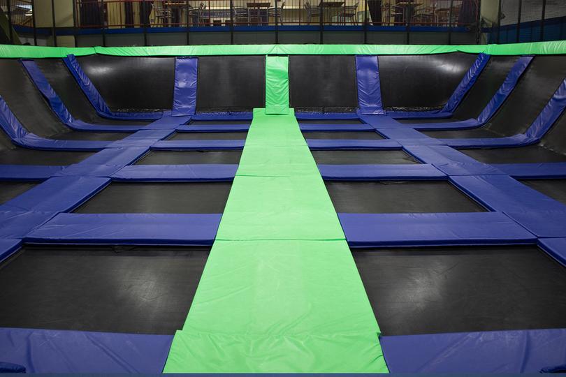 Trampoline Park at Chelsea Piers Athletic Club Stamford Connecticut