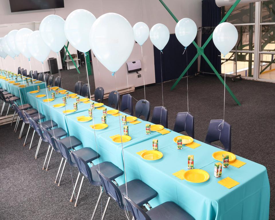 West Sky Box Party Room at Sky Rink