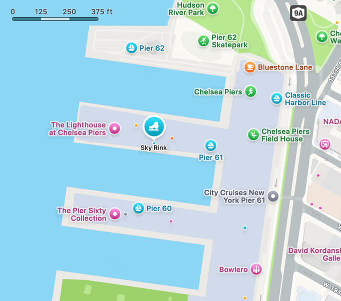 Map location