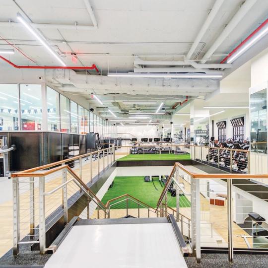Luxury gym in Downtown Brooklyn
