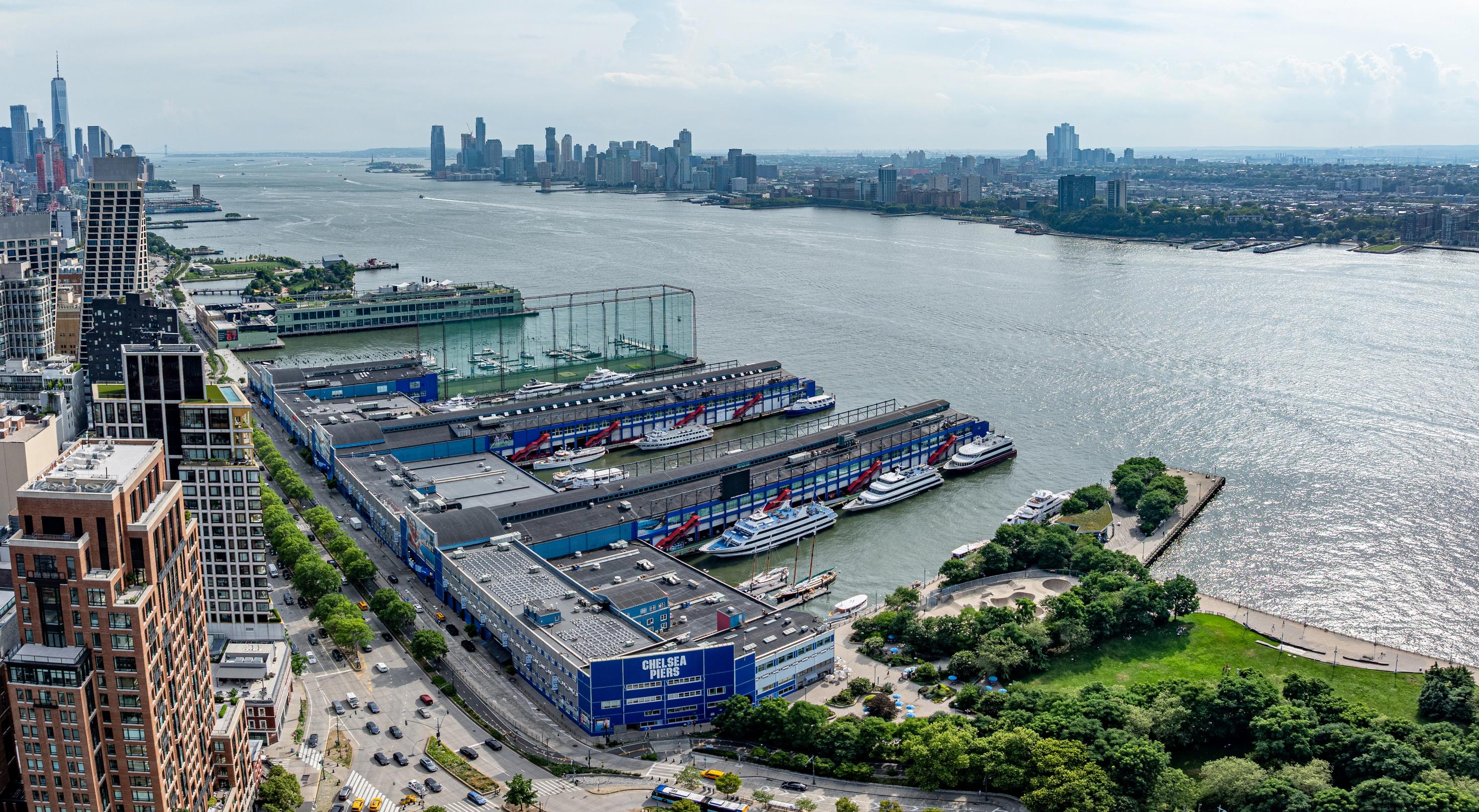 View of Chelsea Piers