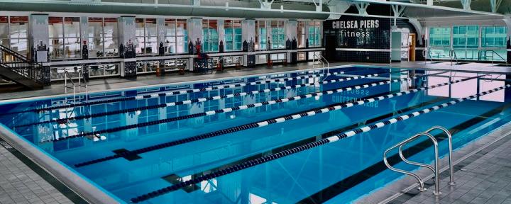 Pool and recovery amenities at gym