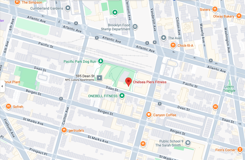 Map location