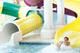Kid sliding in the Splash Zone Indoor Park