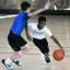 Kids playing basketball