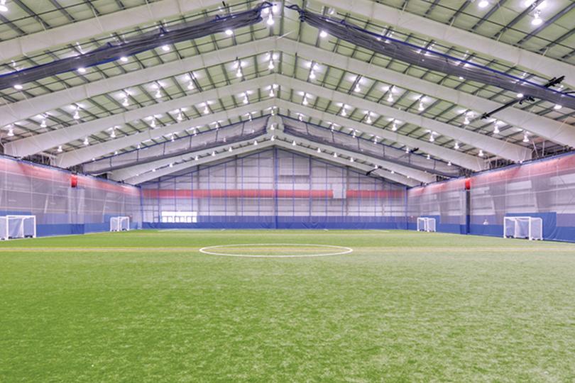 Turf fields at Chelsea Piers Athletic Club Stamford Connecticut