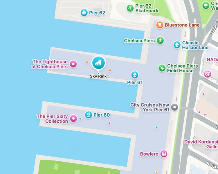 Map location