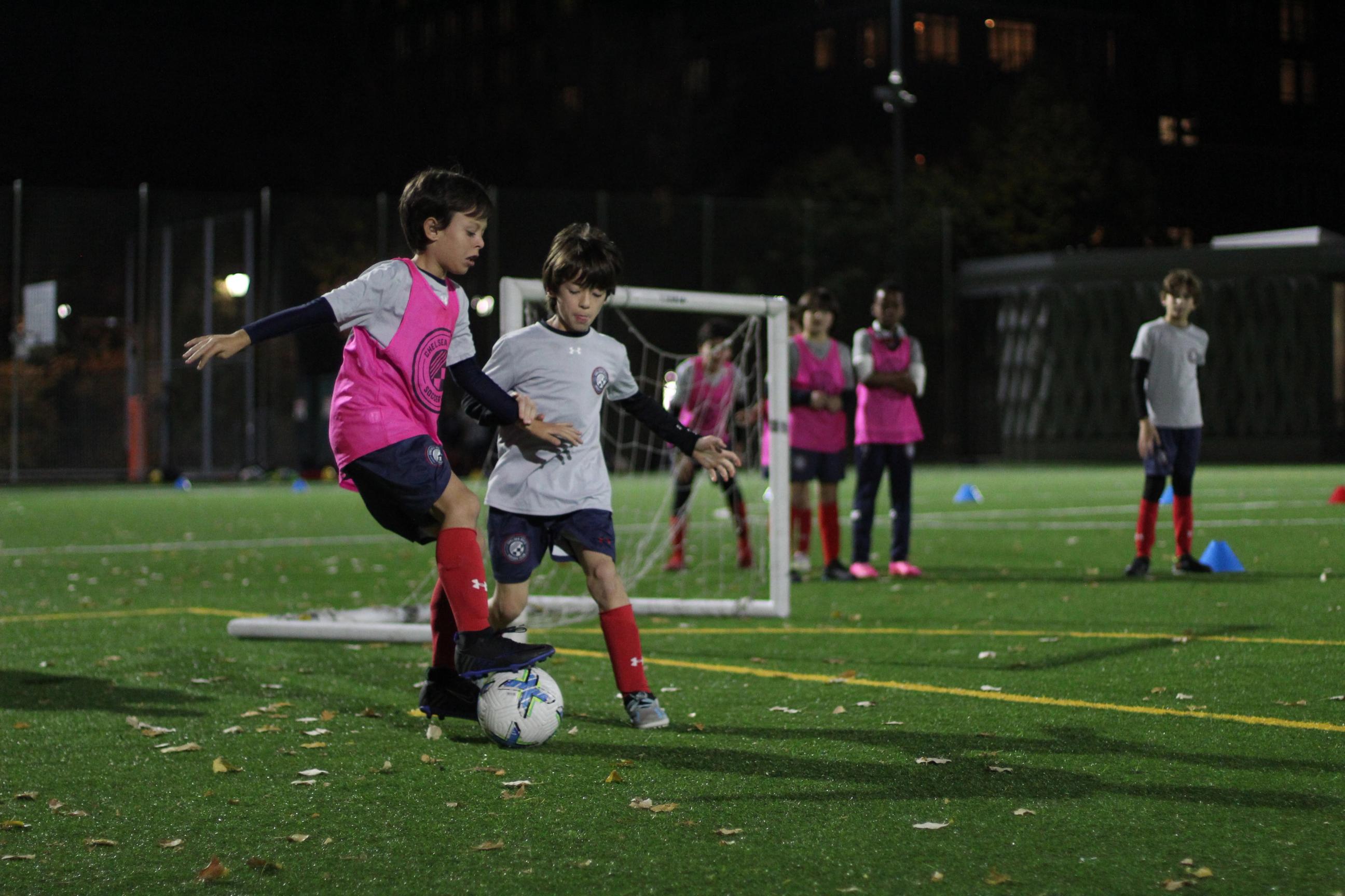 Chelsea Piers Soccer Club group photo