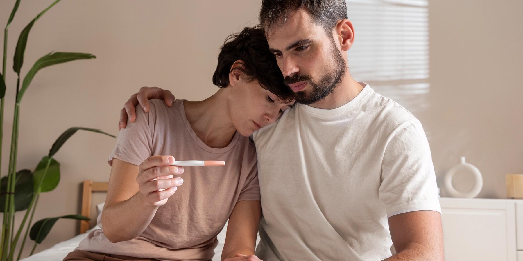 meddőségtől szenvedő pár