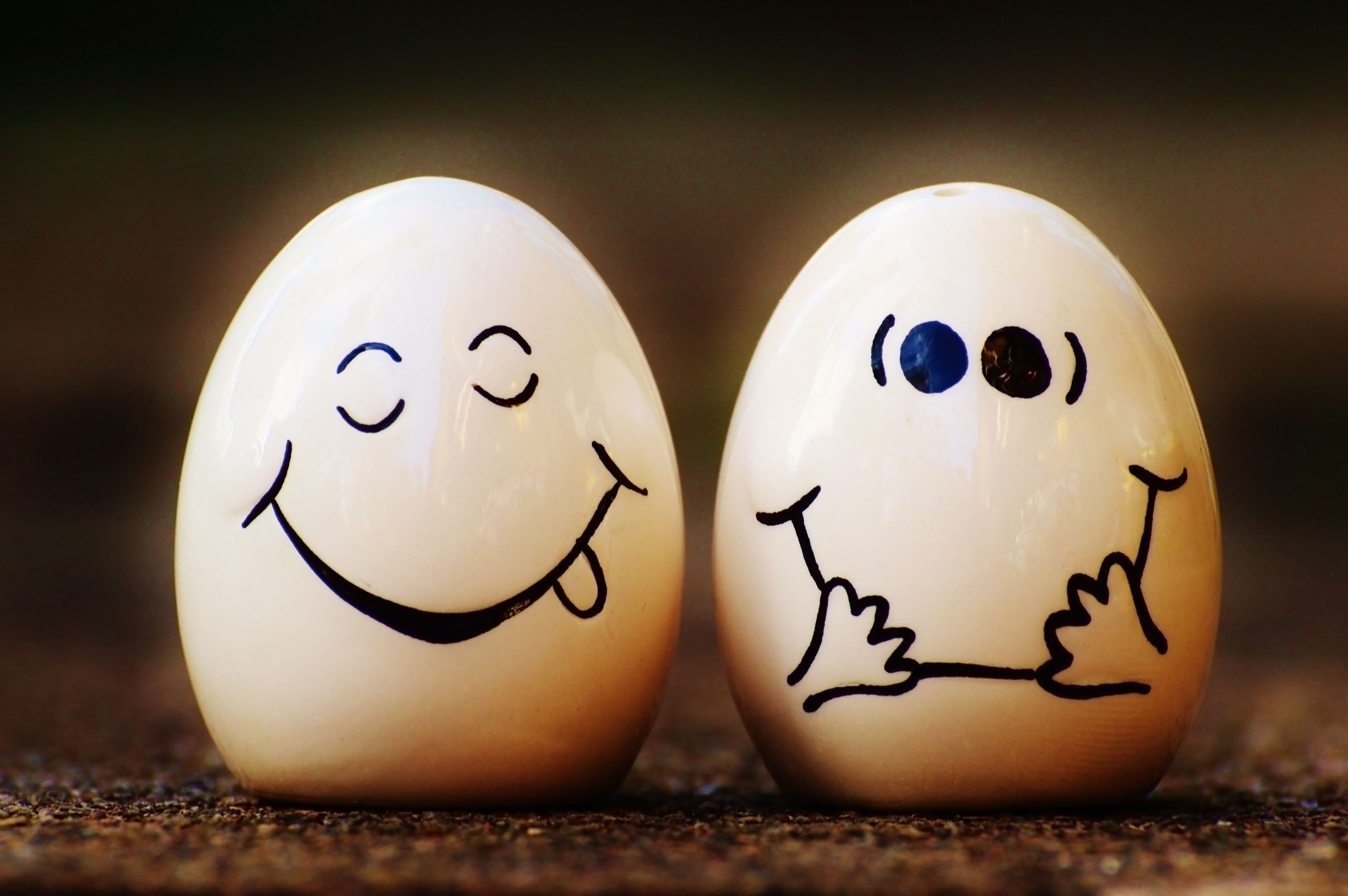 szerelmes tojás pár