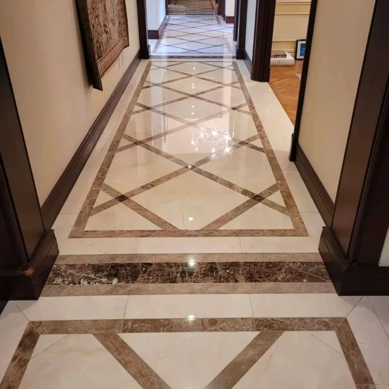 Crema Marfil Premium Polished Marble Wall & Floor Tiles