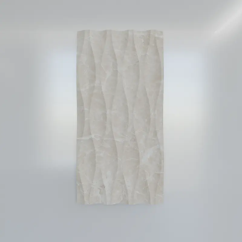 Beige Wave Marble Tile