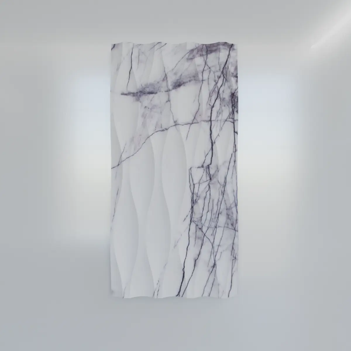 Calacatta Viola Wave Marble Tile