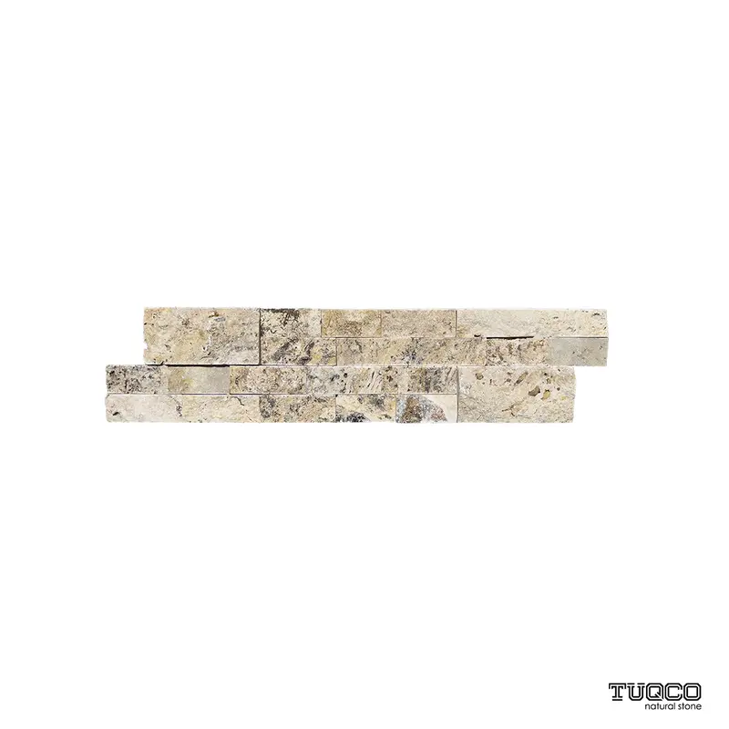 Scabos Travertine Split Face Ledger Panel