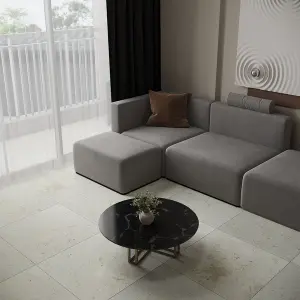 Shellstone Brushed Limestone Wall & Floor Tiles view 4