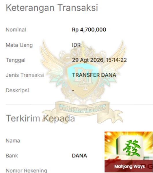 BUKTI JACKPOT DYNASTY4DTOTO