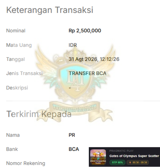 BUKTI JACKPOT DYNASTY4DTOTO