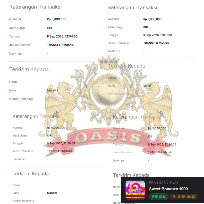 BUKTI JACKPOT OASISTOGEL