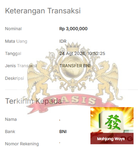 BUKTI JACKPOT OASISTOGEL