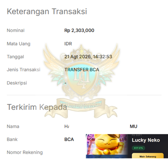 BUKTI JACKPOT DYNASTY4DTOTO