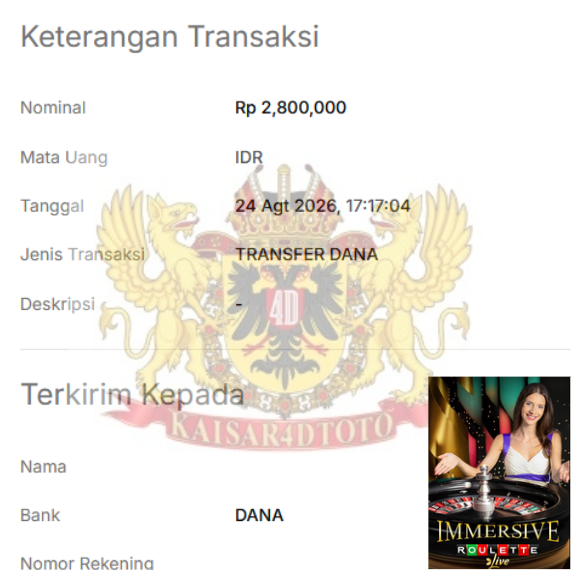 BUKTI JACKPOT KAISAR4DTOTO
