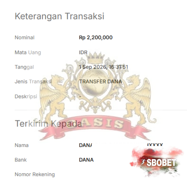 BUKTI JACKPOT OASISTOGEL