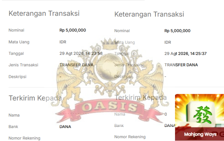 BUKTI JACKPOT OASISTOGEL