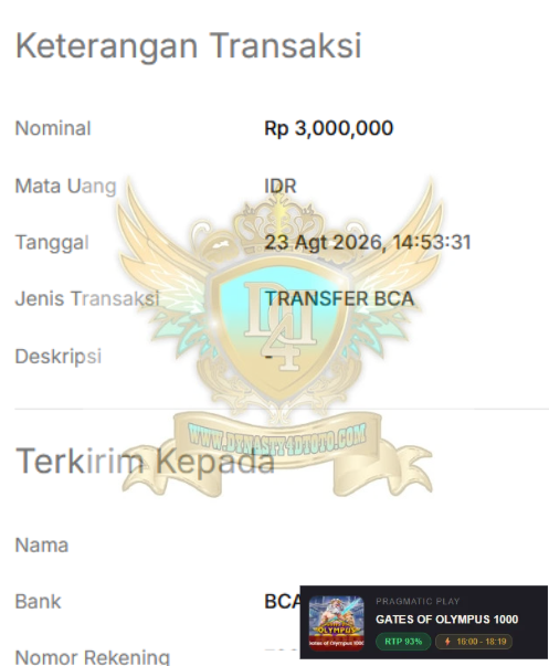 BUKTI JACKPOT DYNASTY4DTOTO