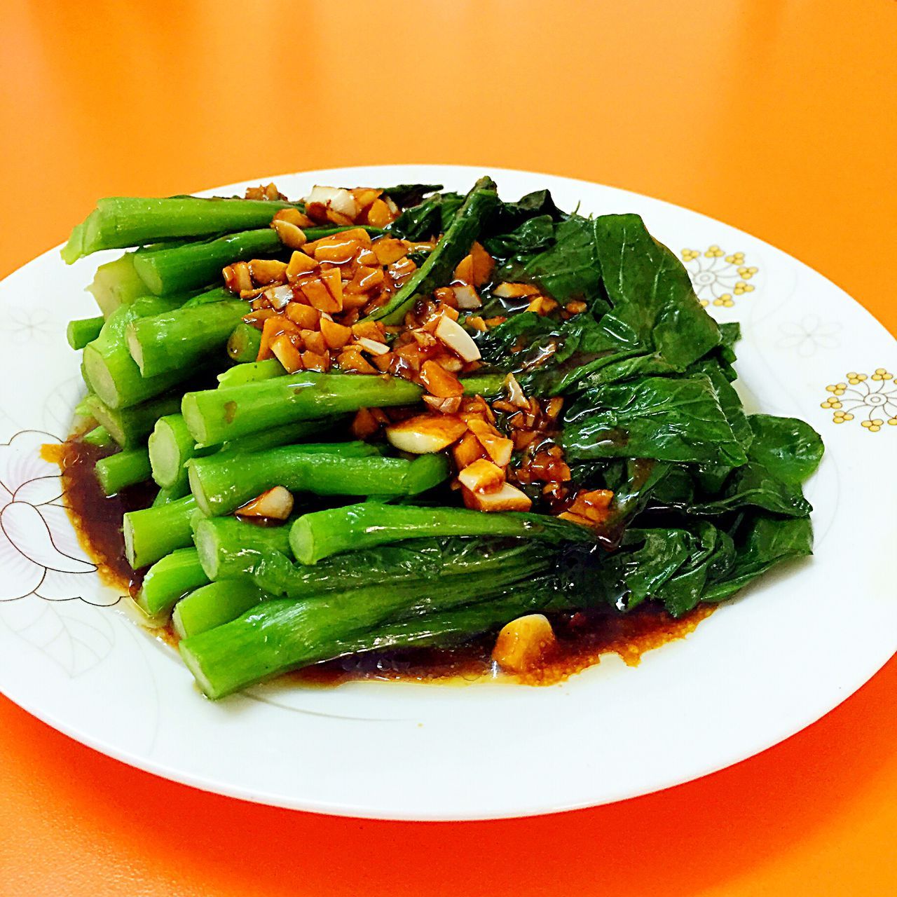 Choy Sum in Oyster Sauce
