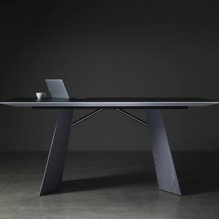 Tryg conference table in dark gray