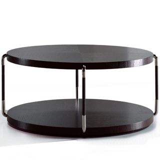 Suo table in dark brown