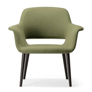 Piper mid back chair in green