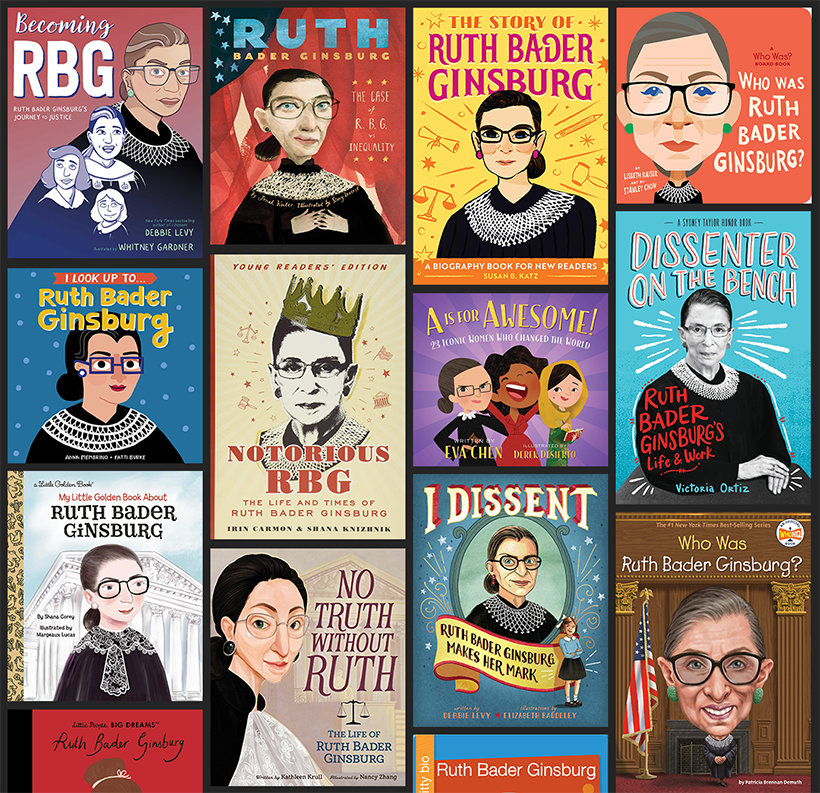 There are numerous RBG Children’s Books.