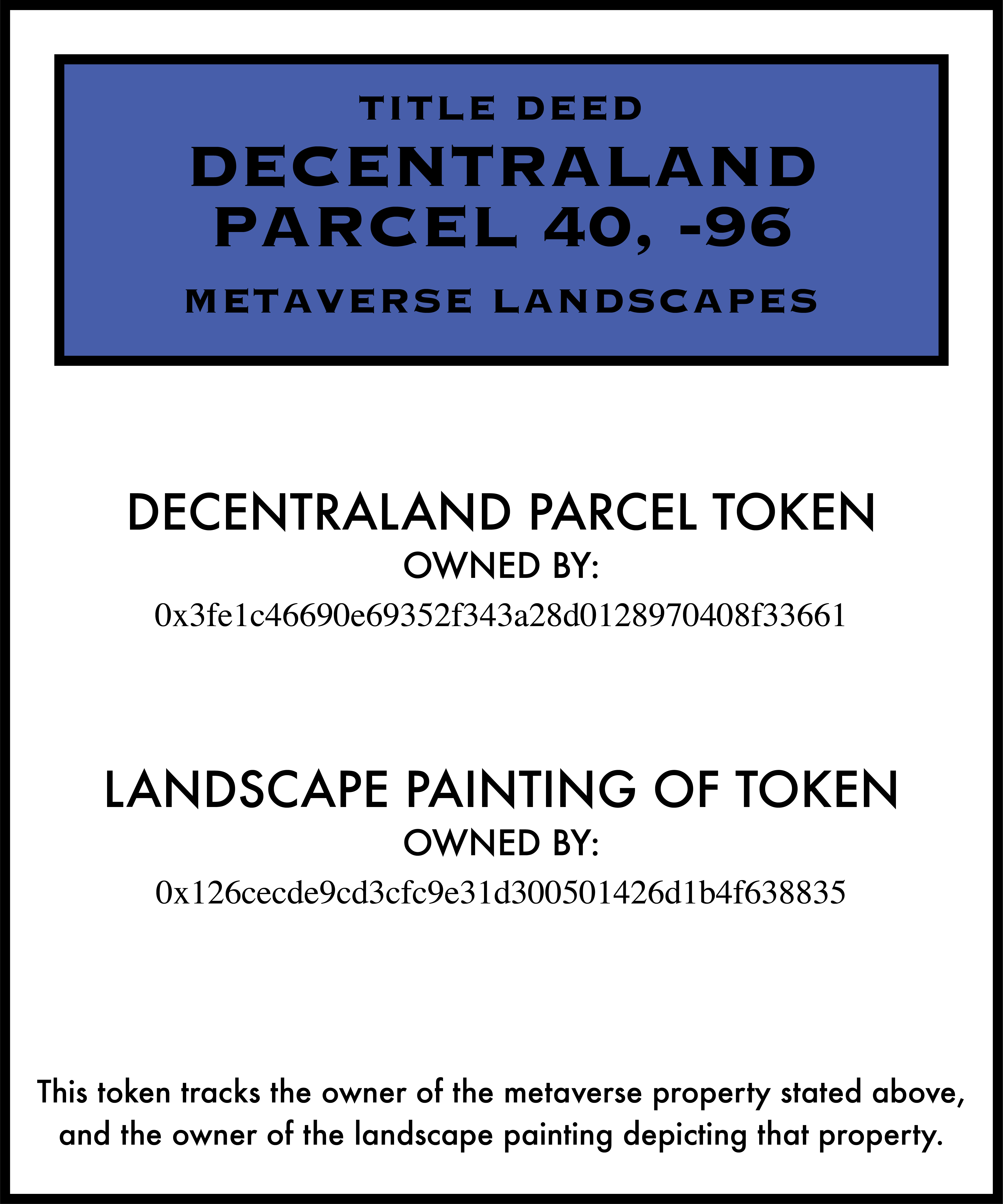 Metaverse Landscape 4_Decentraland Parcel 40, -96