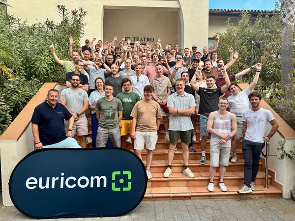 Corporate retreat Spain Malaga and Portugal for IT consultancy Euricom group picture