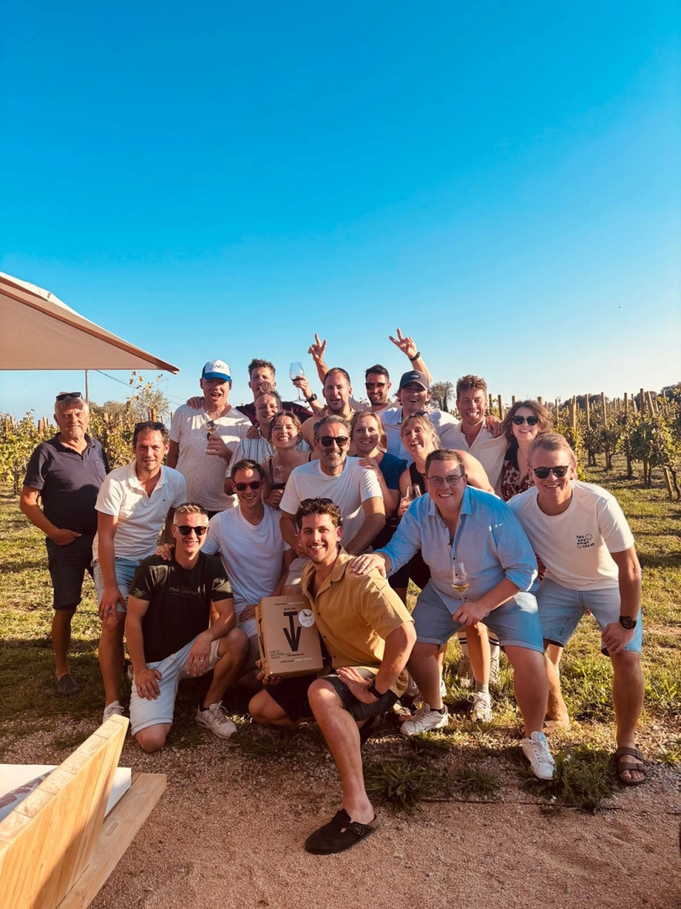 Personeelsreis Spanje Catalonië teambuilding activiteit wijnproeverij