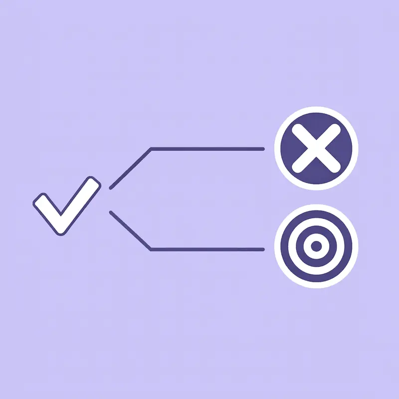 Split path showing one route leading to healthy fat loss and another leading to muscle loss from inadequate protein