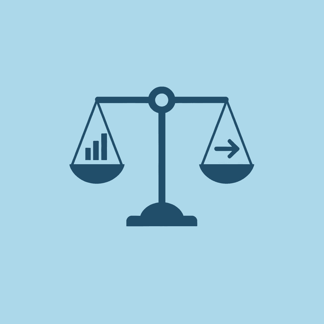 Balance scale comparing Semaglutide's extended duration and 15% higher weight loss efficacy against standard GLP-1 medications