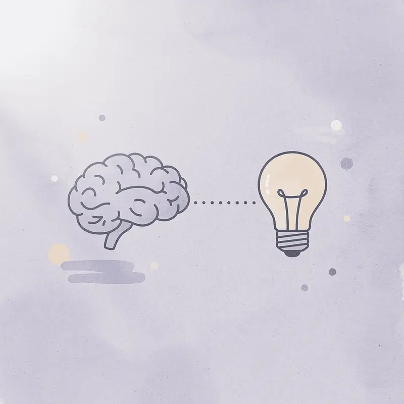 Pill connected to a gear representing medication linked to a structured routine