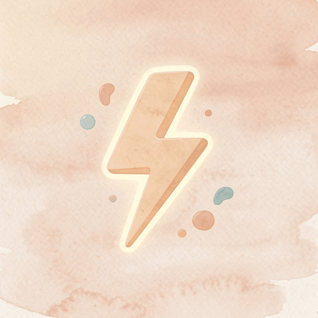 Lightning bolt icon representing the internal feedback shift on GLP-1