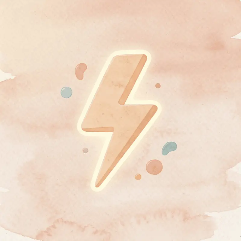 Lightning bolt icon representing the internal feedback shift on GLP-1