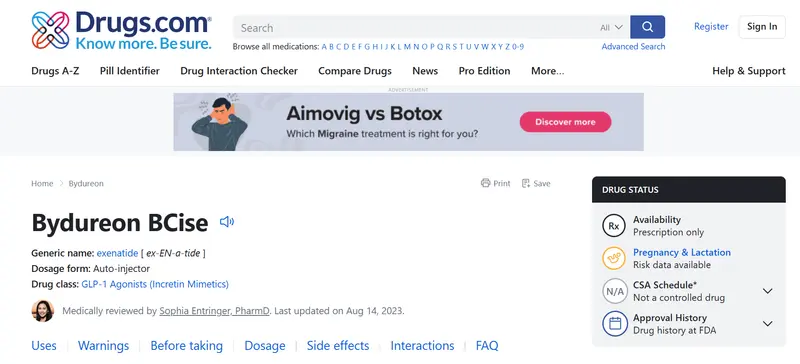 bydureon - Which GLP-1 is Best for Weight Loss