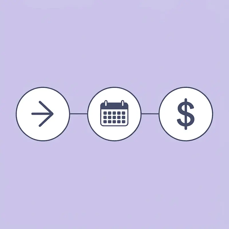 Timeline showing progression from current GLP-1 drugs through FDA approval to orforglipron pricing announcement in early 2026