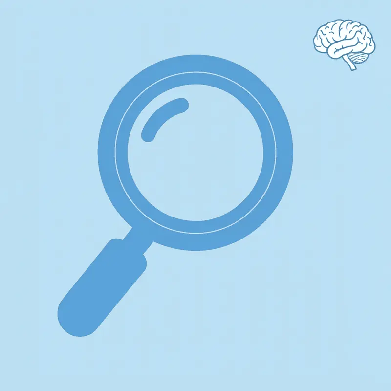 Magnifying glass focusing on molecular structure and cellular binding mechanisms of semaglutide