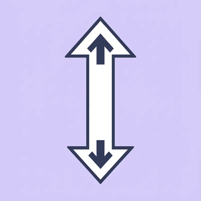Upward arrow showing weight loss improvement range from 6% to 15% of body weight