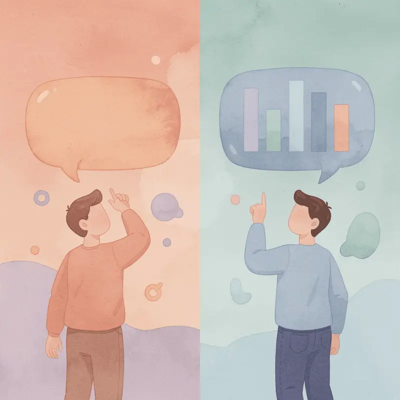 Split scene showing generic health app versus medication-specific tracking needs