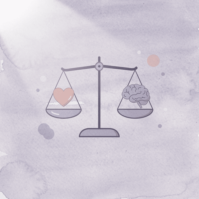 Balance scale comparing medication costs