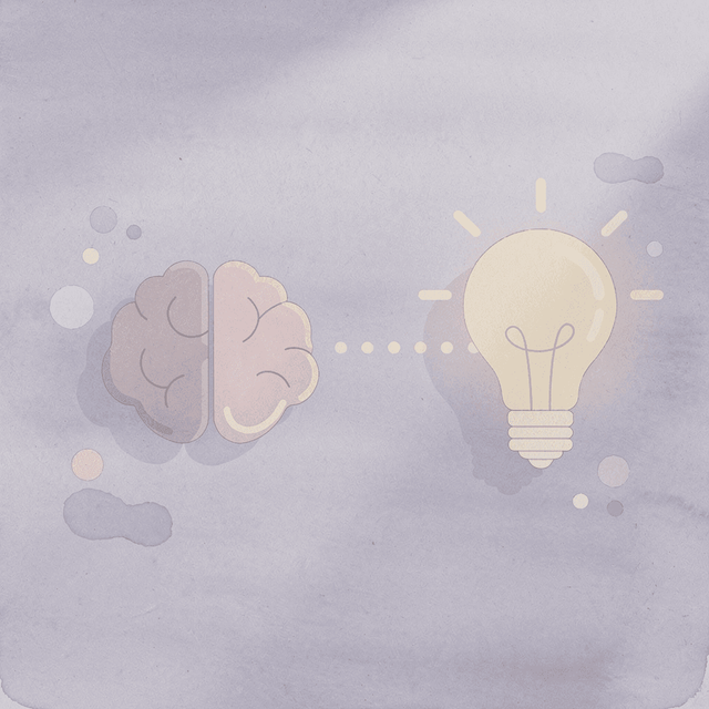 Clock icon connected to a pill representing a daily dosing routine