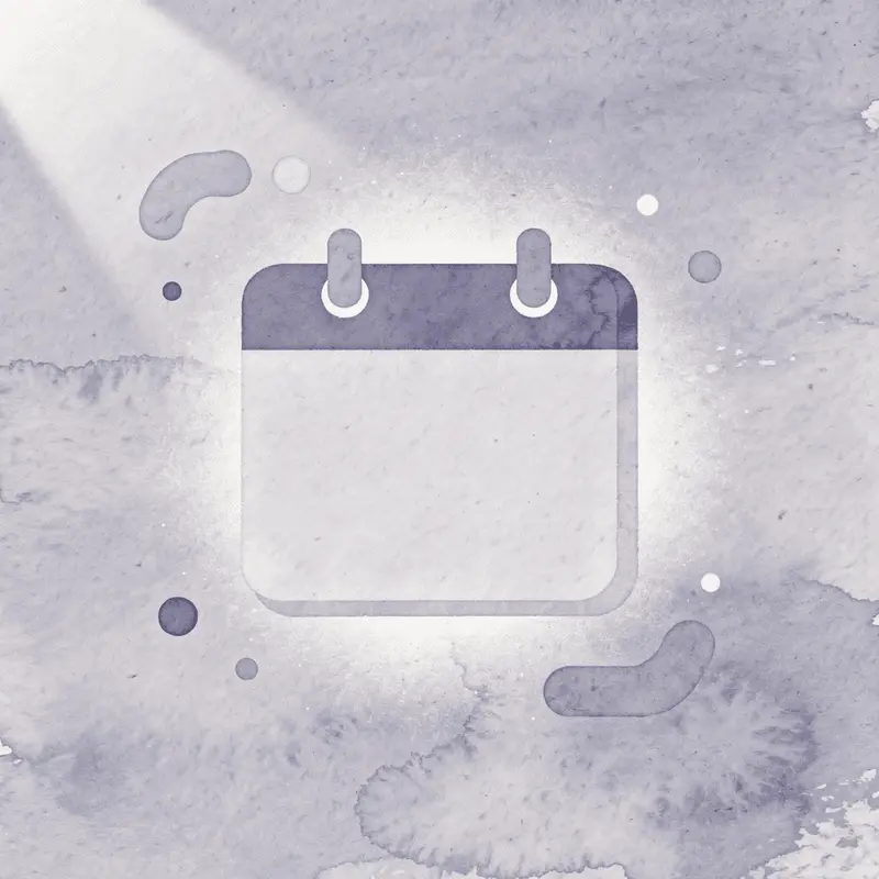 Calendar icon representing a gradual weight loss timeline