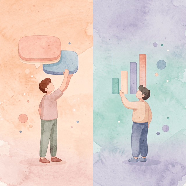 Split scene showing two different lifestyle approaches leading to different outcomes